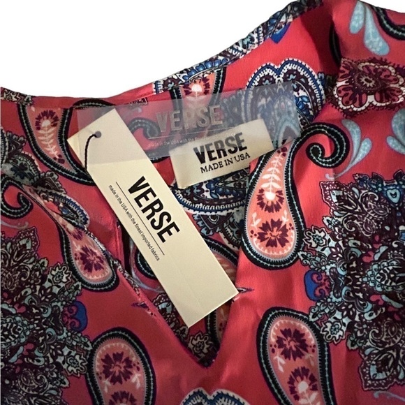 𝅺Verse Paisley Women’s Blouse • NWT • Size: Small​ - Picture 3 of 5